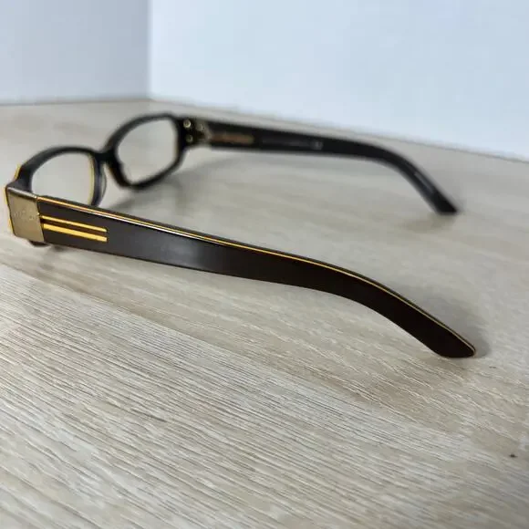 Gucci GG2916 GRN Eyeglasses Brown Orange Frames 50-14-125 - Picture 10 of 11
